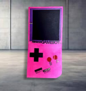 Large 2D Nintendo Gameboy Display Piece