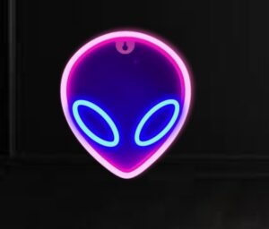 Alien head Neon