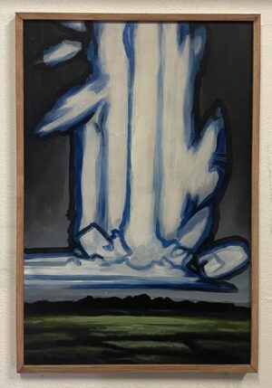 A19 - Framed oil on Board
