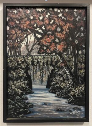 A30 Framed Oil painting