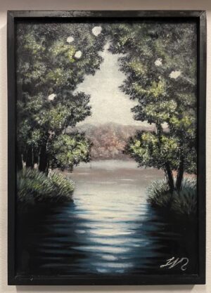 A32 Framed Oil Still Life